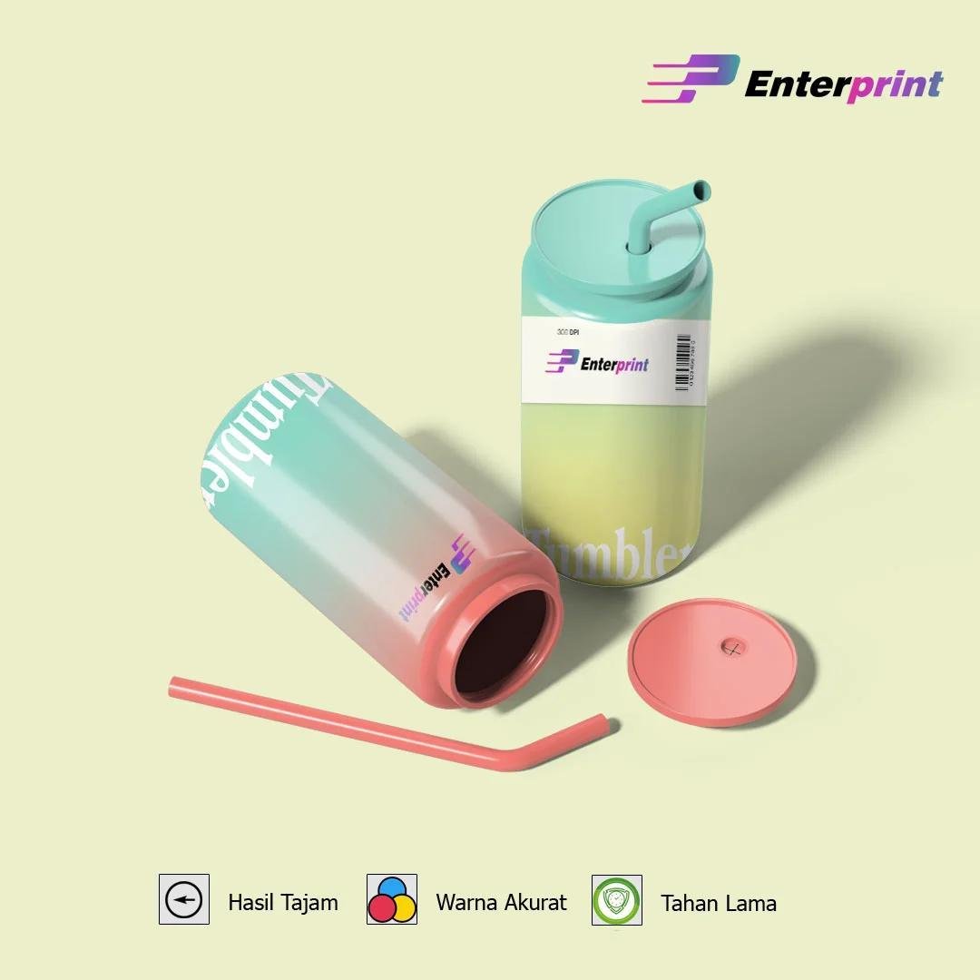Botol Minum Printing Premium & Elegan - Enterprint