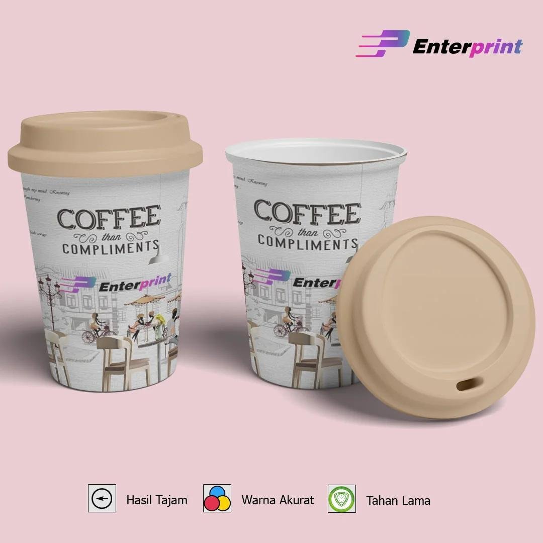 Cetak Cup Coffee Custom Garut