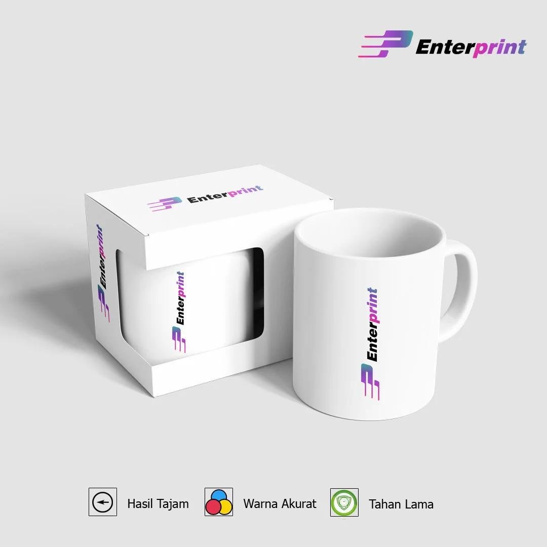 Mug Printing Foto & Logo Murah - Enterprint